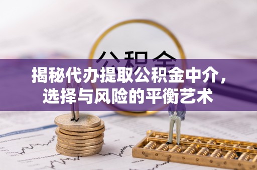 南岔揭秘代办提取公积金中介，选择与风险的平衡艺术